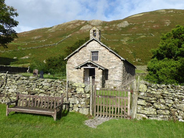St Martins Church At Martindale & The Ancient Tree